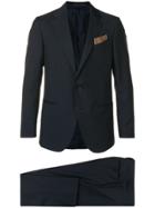 Caruso Two-piece Formal Suit - Blue
