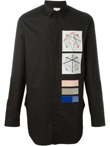 Cy Choi Patch Detail Shirt