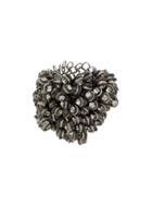 Marc Le Bihan Rhinestone Ring - Silver