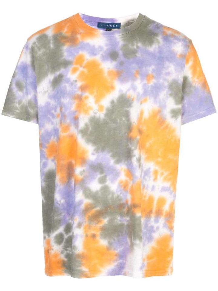 Phanes Tie Dye Effect T-shirt - Orange