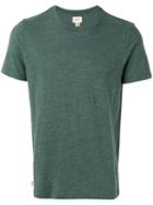Bellerose Crew Neck T-shirt, Men's, Size: Large, Green, Cotton