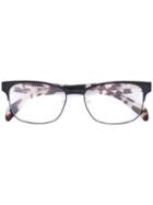 Prada Eyewear - Square Shaped Glasses - Unisex - Acetate/metal - 53, Brown, Acetate/metal