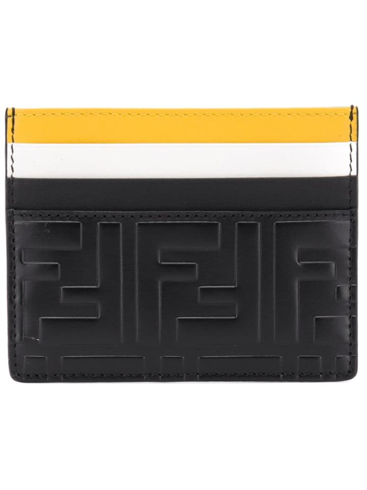 Fendi Ff Cardholder - Black