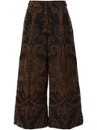 Simone Rocha Floral Jacquard Culottes