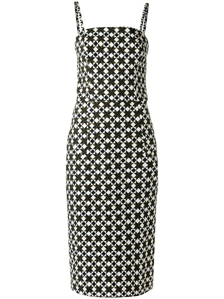 Andrea Marques Midi Dress, Women's, Size: 42, Brown, Cotton/spandex/elastane