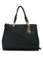 Michael Michael Kors Cynthia Satchel - Black