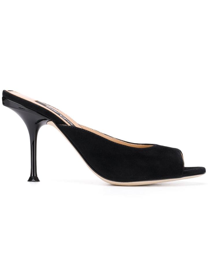 Sergio Rossi Heeled Mules - Black
