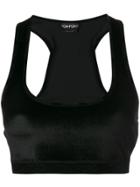 Tom Ford Cropped Tank Top - Black