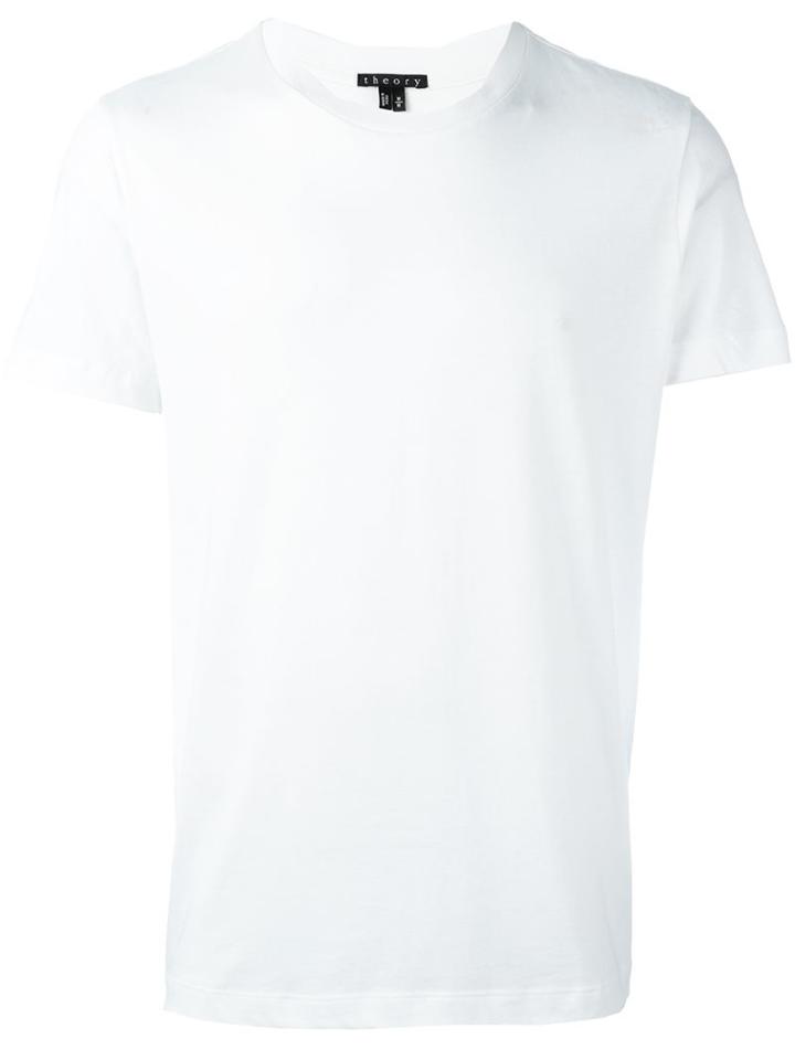 Theory Classic T-shirt, Men's, Size: Large, White, Cotton