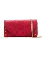 Balmain Pgam Continental Clutch - Red