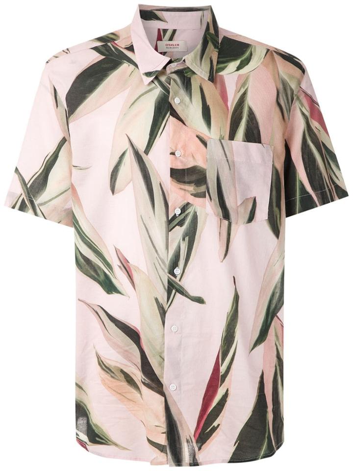 Osklen Printed Short Sleeves Shirt - Pink