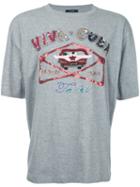 Taakk - Sequinned T-shirt - Men - Polyester/cotton - 2, Grey, Polyester/cotton