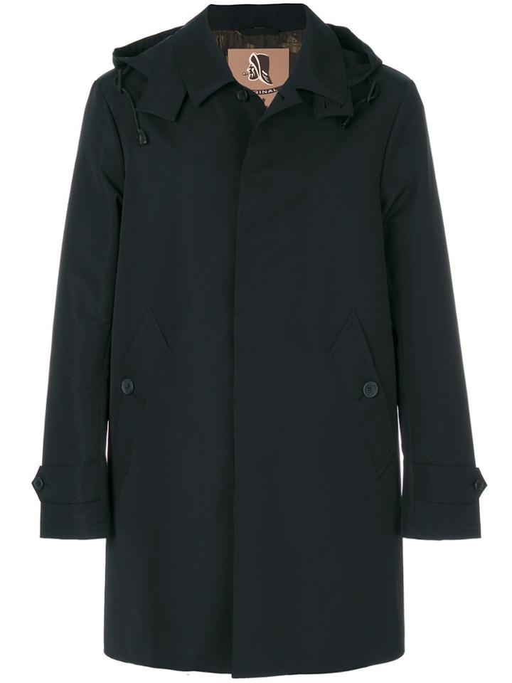 Sealup Hooded Coat - Black