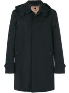 Sealup Hooded Coat - Black