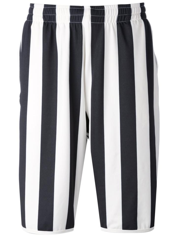 Kappa - Authentic Stripes Bermudas - Men - Polyester - S, Blue, Polyester