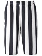 Kappa - Authentic Stripes Bermudas - Men - Polyester - S, Blue, Polyester
