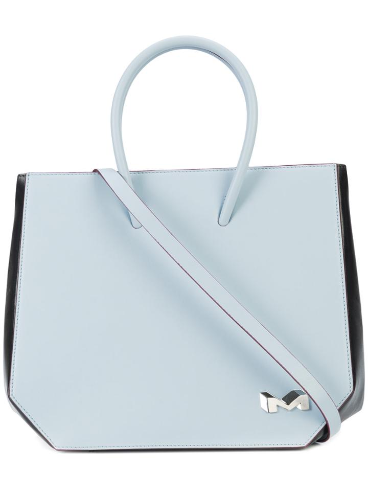 Marni Geometric Tote Bag - Blue
