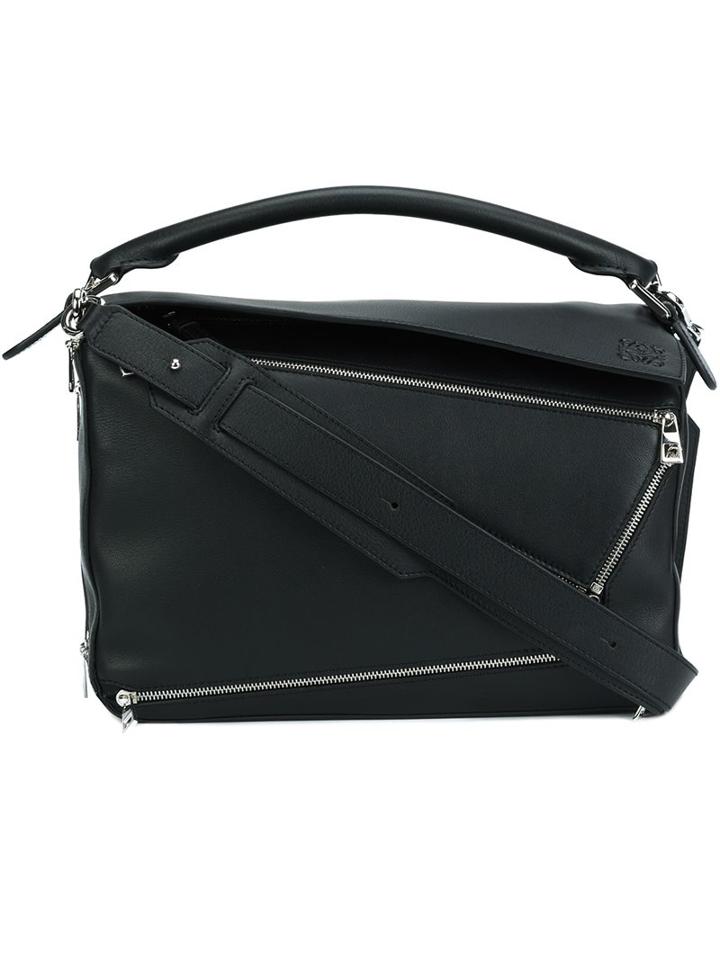 Loewe 'puzzle' Tote Bag, Women's, Black