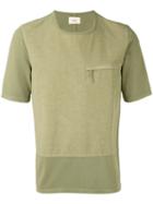 Folk - Zipped Pocket T-shirt - Men - Cotton - 4, Green, Cotton
