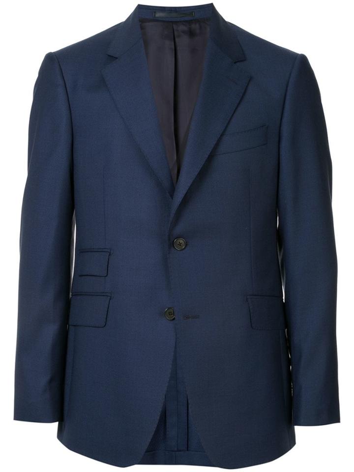 Gieves & Hawkes Straight-fit Blazer - Blue