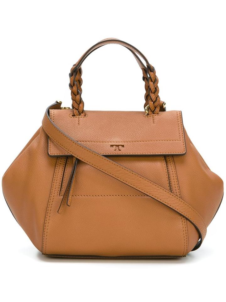 Tory Burch Medium Satchel, Women's, Brown