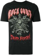 John Richmond Rock Gods Print T-shirt - Black