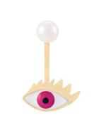 Delfina Delettrez 'eye Piercing' Earring - Pink & Purple