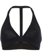 Rick Owens V-neck Halterneck Bikini Style Top - Black