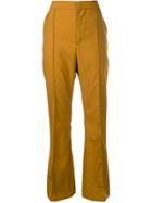 Marni Flared Trousers - Yellow