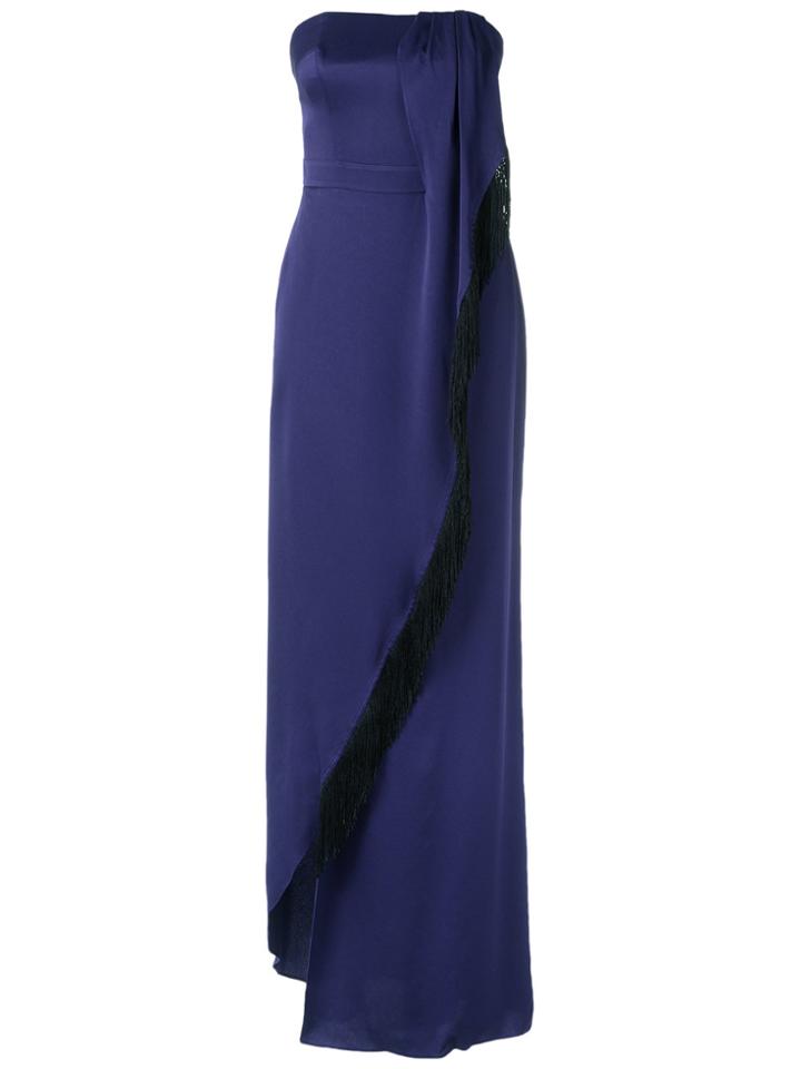 Tufi Duek Strapless Gown - Blue