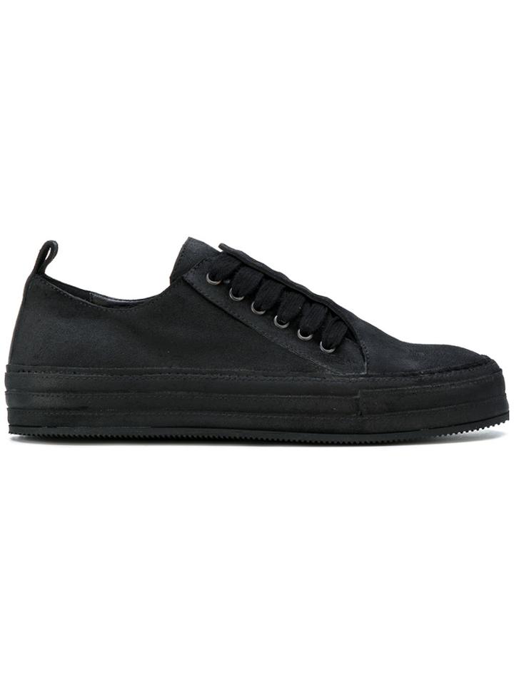 Ann Demeulemeester Scamosciato Ingrassato Sneakers - Black