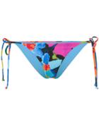 Mara Hoffman Printed Low-rise Bikini Briefs - Blue