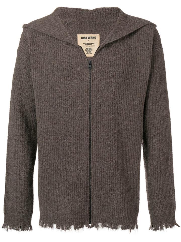 Uma Wang Knit Cardigan - Grey