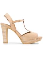 See By Chloé T-strap Sandals - Nude & Neutrals
