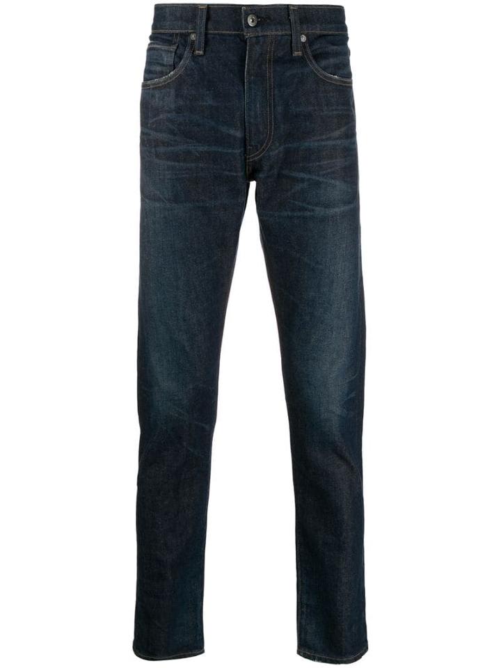 Levi's: Made & Crafted 512 Slim-fit Jeans - Blue