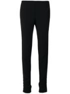 Giorgio Armani Vintage Classic Skinny Trousers - Black
