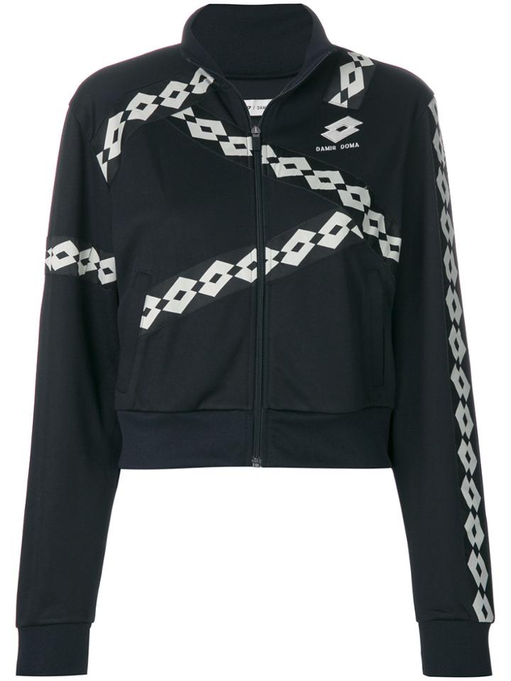 Damir Doma Logo Print Jacket - Black