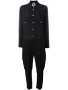 No21 Shirt Jumpsuit, Women's, Size: 38, Black, Polyester/acetate/silk/cupro