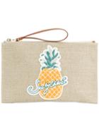 See By Chloé - Pineapple Clutch Bag - Women - Cotton - One Size, Nude/neutrals, Cotton