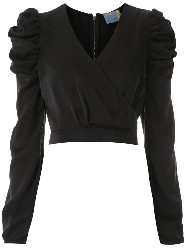Cruise Cardiff Silk Top - Black