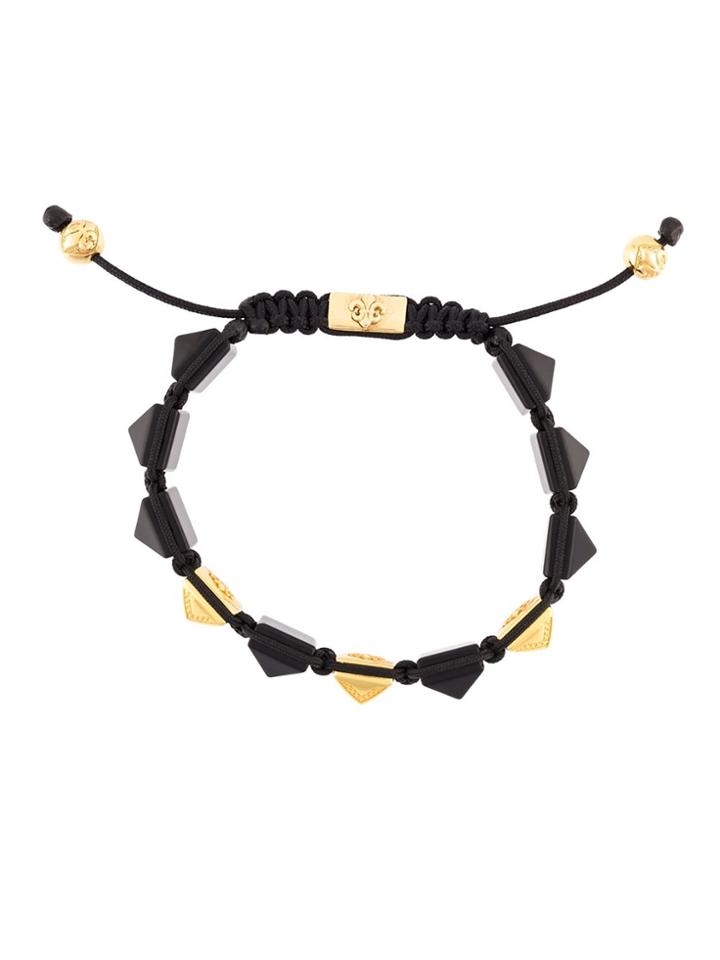 Nialaya Jewelry Himalaya Beaded Bracelet - Black