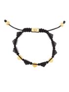 Nialaya Jewelry Himalaya Beaded Bracelet - Black