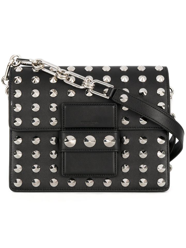 Michael Kors - 'cate' Chain Shoulder Bag - Women - Calf Leather - One Size, Black, Calf Leather