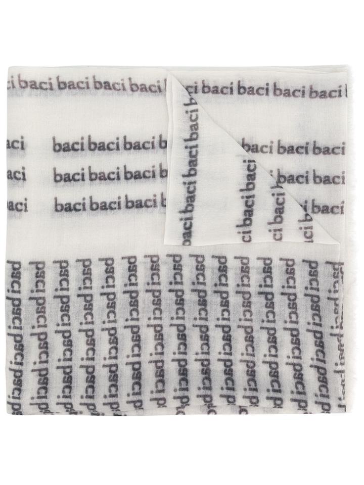 Faliero Sarti Labbra Scarf - White