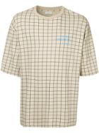 Ex Infinitas Checked T-shirt - Nude & Neutrals