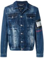 Philipp Plein Jungle Vibe Denim Jacket - Blue