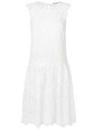 Ermanno Scervino Floral Lace Dress - White