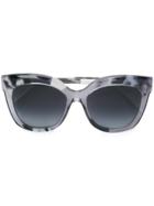 Fendi Eyewear Clear Frame Sunglasses - Grey