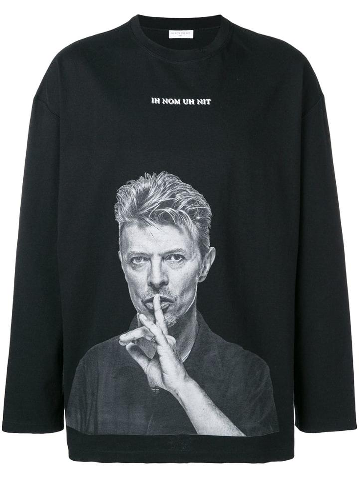 Ih Nom Uh Nit David Bowie Sweatshirt - Black