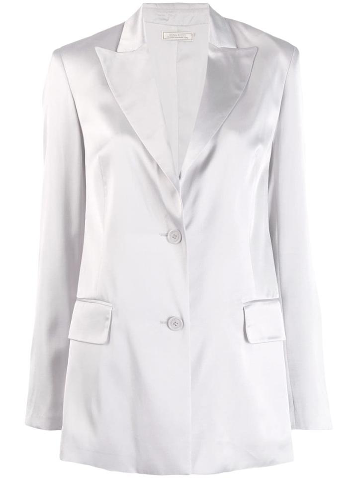 Nina Ricci Single Breasted Blazer - Grey